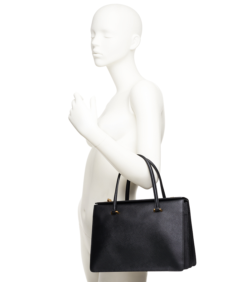 Prada Frame Top-Handle Bag