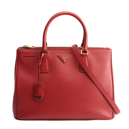 Prada Galleria Double Zip Tote Large
