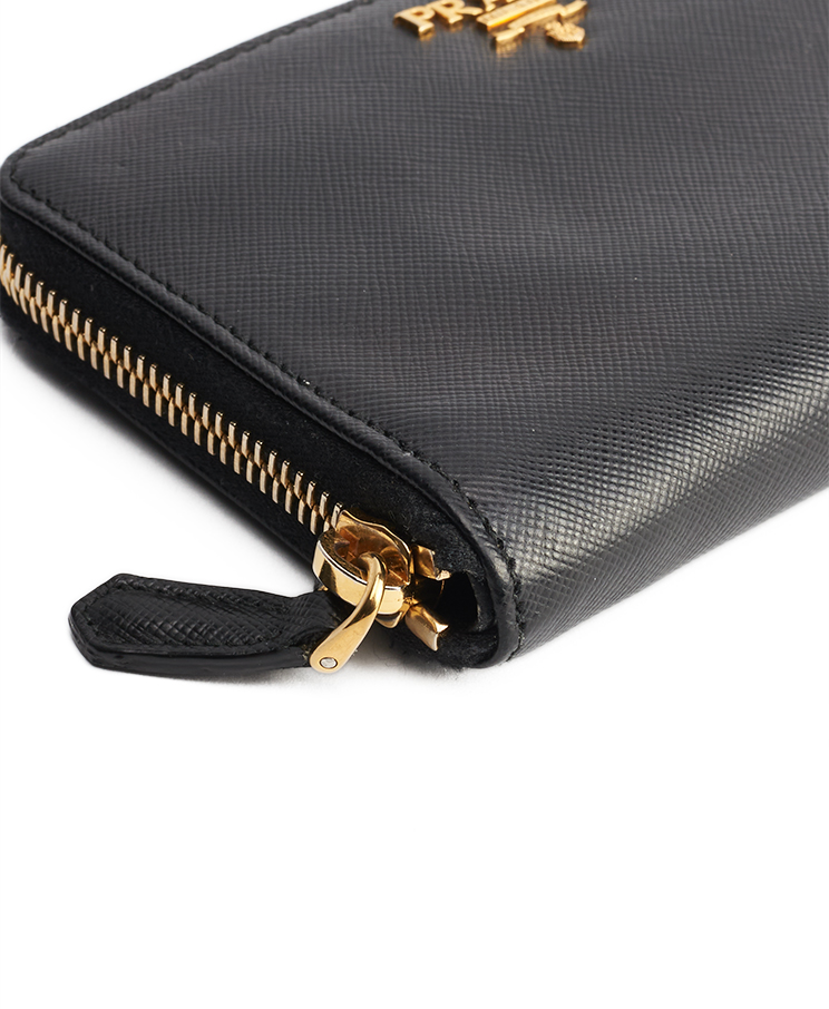 Prada Zip Around Wallet
