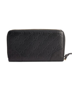 Gucci Guccissima Zip Around Long Wallet