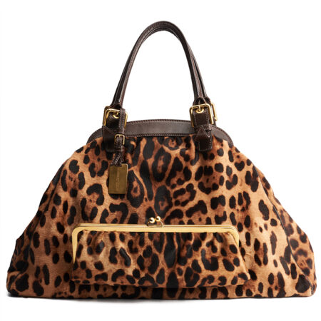 Dolce & Gabbana Front Pocket Kiss-Lock Satchel Bag