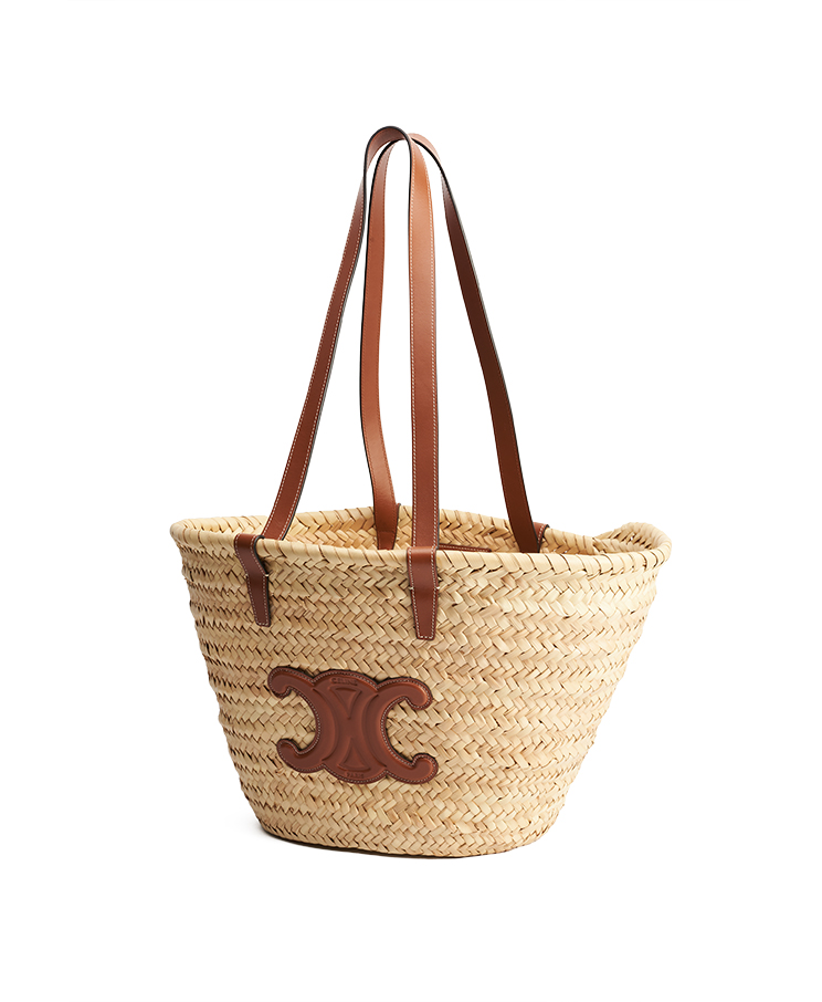 Celine Triomphe Classic Panier Basket Tote Medium