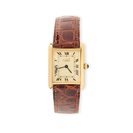 Cartier Must Tank Vermeil