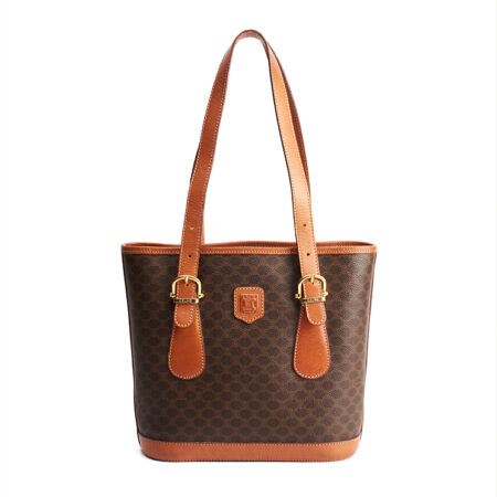 Celine Macadam Tote Bucket Bag Small