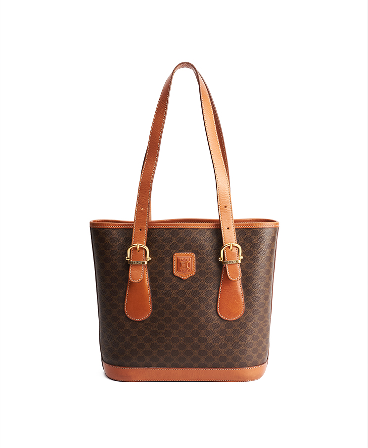 Celine Macadam Tote Bucket Bag Small