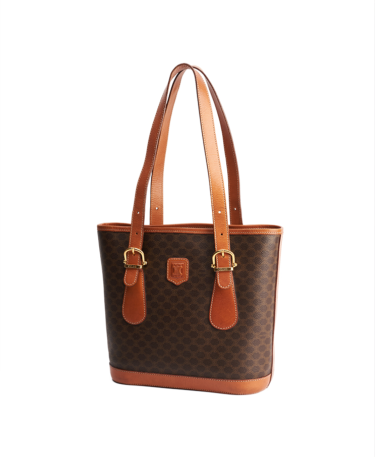 Celine Macadam Tote Bucket Bag Small