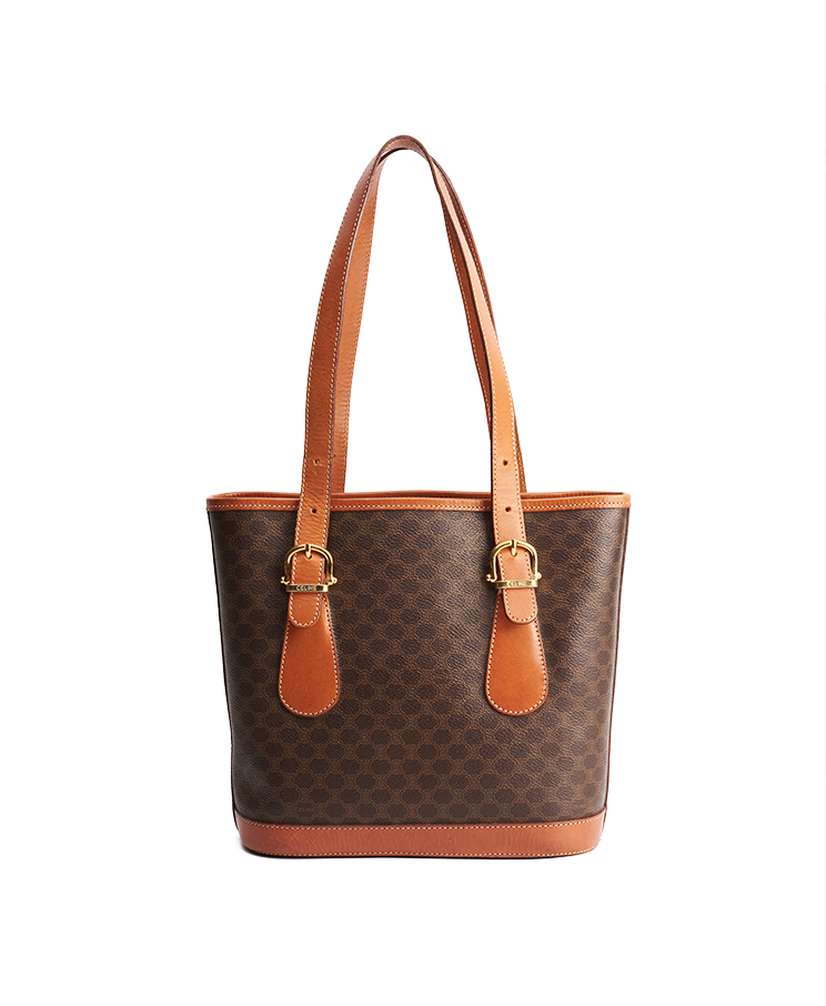 Celine Macadam Tote Bucket Bag Small