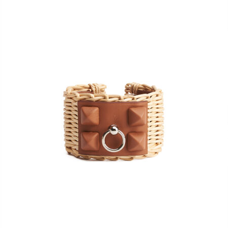 Hermes Medor Picnic Gaine Cuff Bracelet