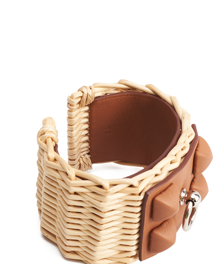 Hermes Medor Picnic Gaine Cuff Bracelet