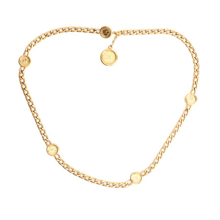 Chanel Medallion Chain-Link Belt