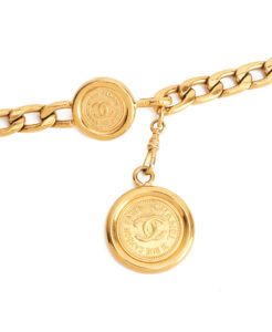 Chanel Medallion Chain-Link Belt