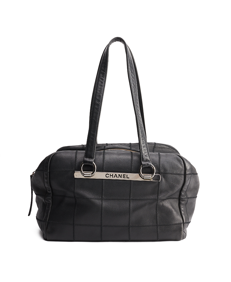Chanel Chocolate Bar Bowling Bag