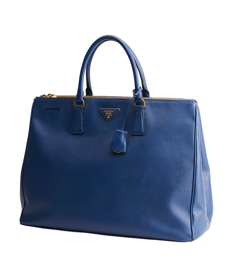 Prada Galleria Double Zip Tote XL
