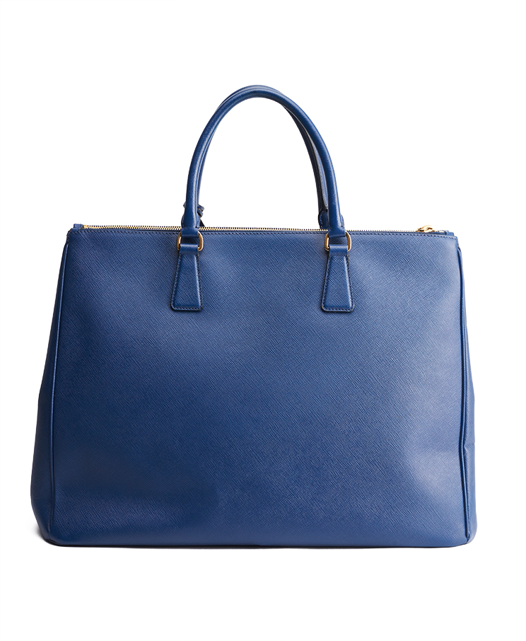 Prada Galleria Double Zip Tote XL