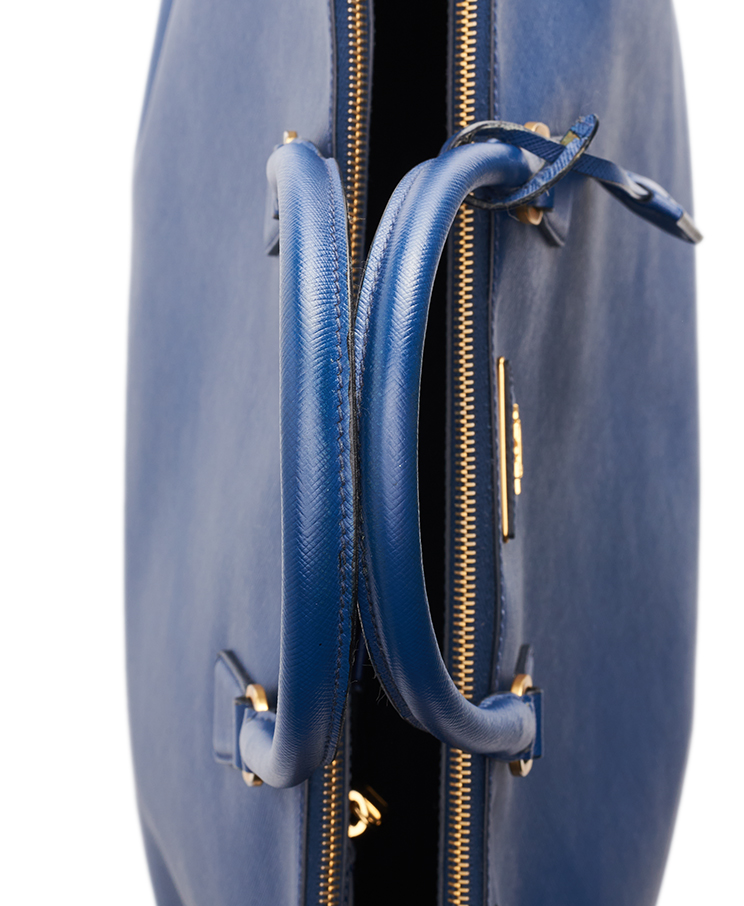 Prada Galleria Double Zip Tote XL