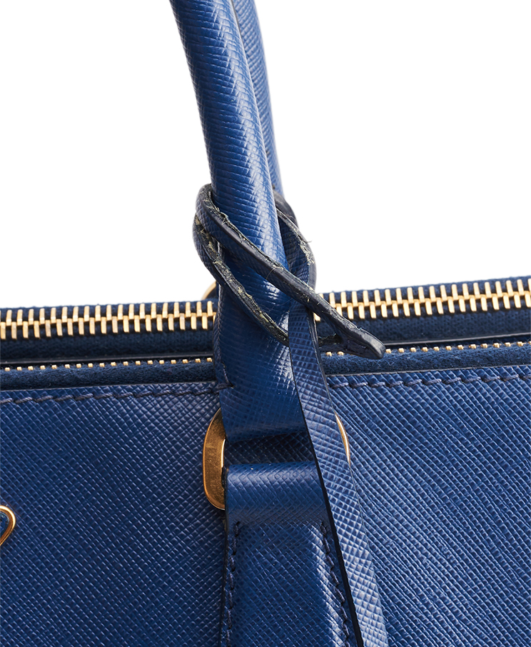 Prada Galleria Double Zip Tote XL