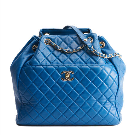 Chanel CC Drawstring Bucket Bag